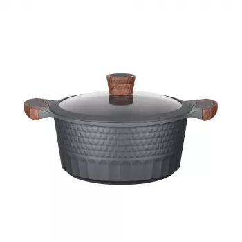 Resto Kitchenware Capella 4,6 L pyöreä musta puu