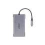 Dahua Technology 9-in-1 USB 3.1 Type-C -telakointiasema, jossa USB 3.0 + HDMI + RJ45 + VGA + SD/TF + PD