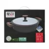 Resto Kitchenware 93906 monitoimikattila, musta alumiini, 4,1 l, 28 cm