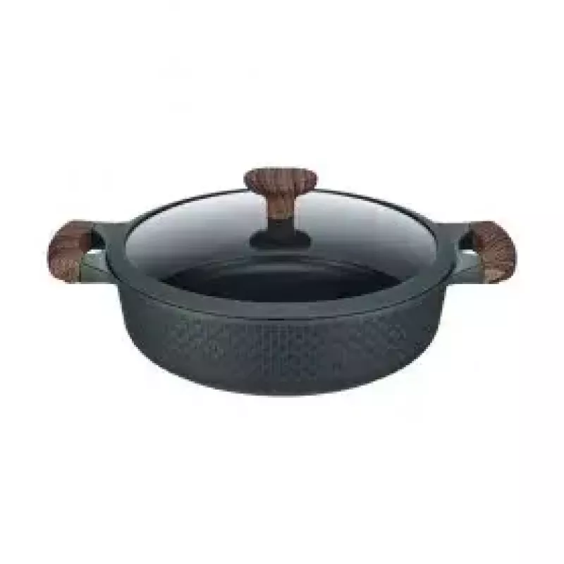 Resto Kitchenware 93906 monitoimikattila, musta alumiini, 4,1 l, 28 cm