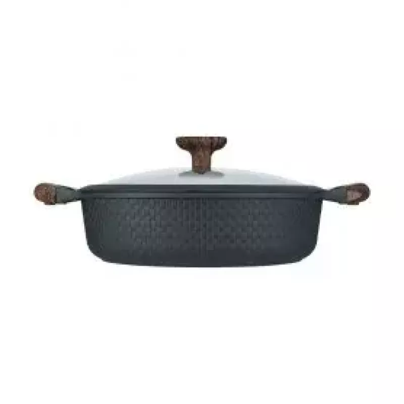 Resto Kitchenware 93906 monitoimikattila, musta alumiini, 4,1 l, 28 cm