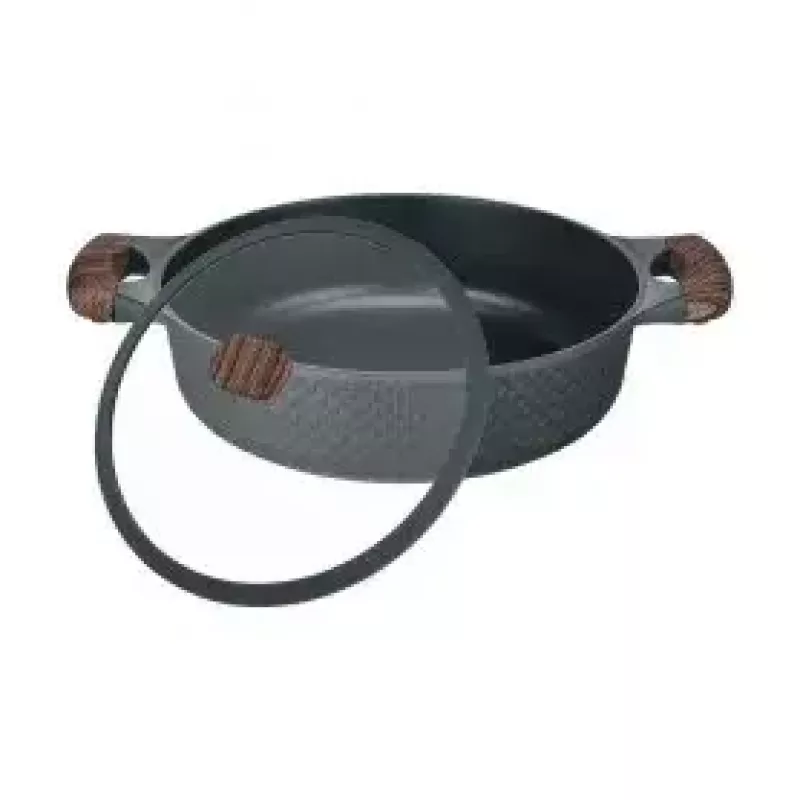 Resto Kitchenware 93906 monitoimikattila, musta alumiini, 4,1 l, 28 cm