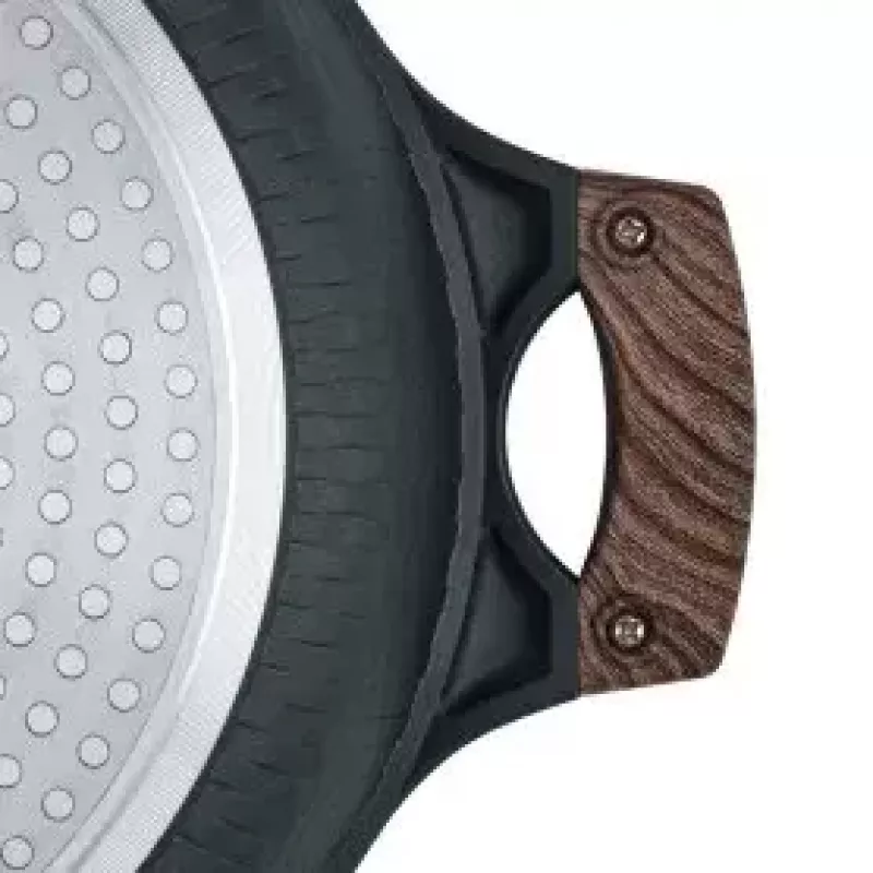 Resto Kitchenware 93906 monitoimikattila, musta alumiini, 4,1 l, 28 cm