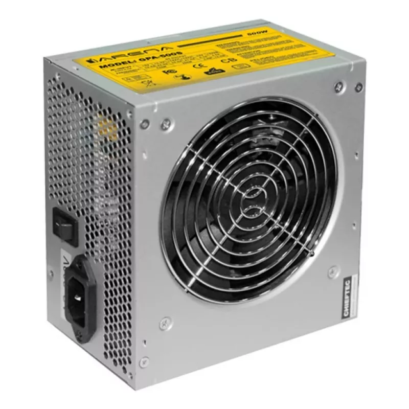 Virtalähde CHIEFTEC GPA-700s 700 W 20+4 pin ATX PS/2 hopea 120 mm tuuletin