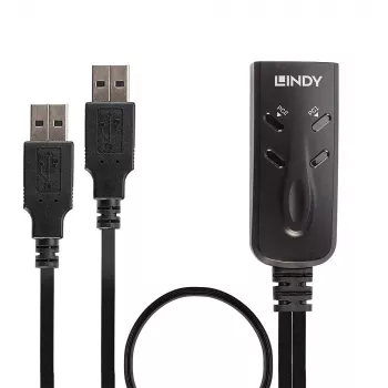 Lindy 2 portin USB KM -kytkin