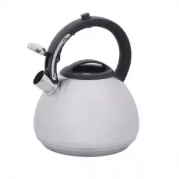 RESTO vedenkeitin 2,7 l 2200 W, harmaa runko, musta kahva