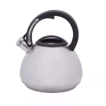 RESTO vedenkeitin 2,7 l 2200 W, harmaa runko, musta kahva