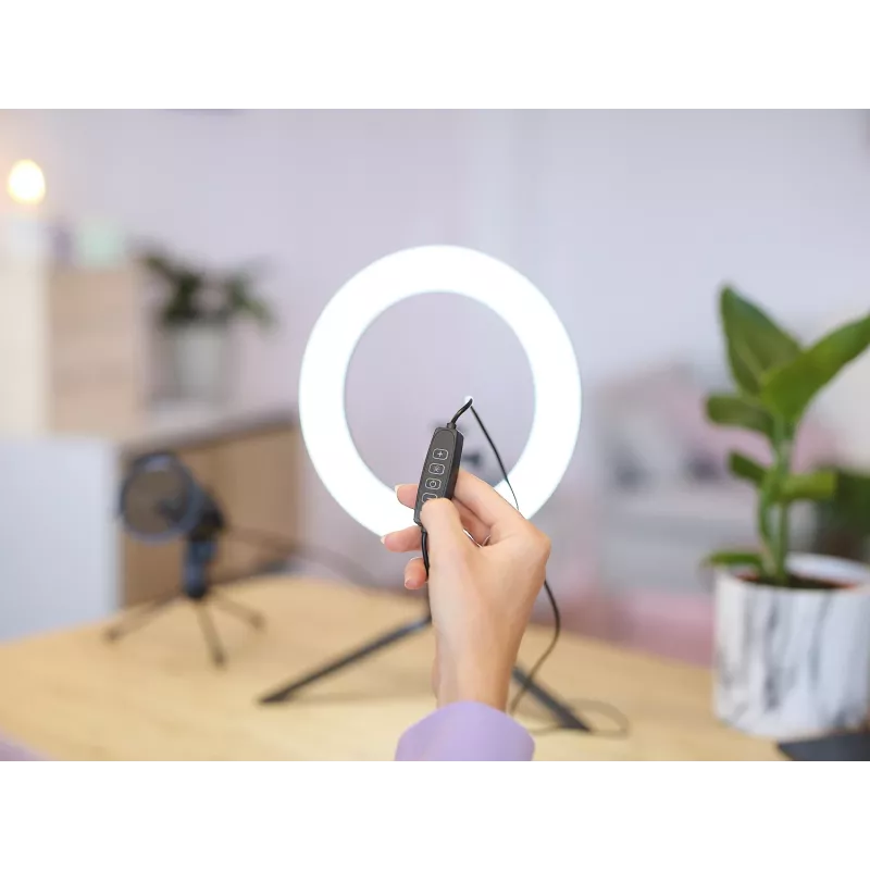 LED-rengasvalo Trust Maku+ musta/vihreä 24881