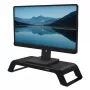 Fellowes tietokoneen näytönjalusta 3 korkeusasennolla - Hana LT näytönkorotus - Ergonominen säädettävä näytönjalusta tietokoneelle - Enint. paino 22,6 kg - Musta