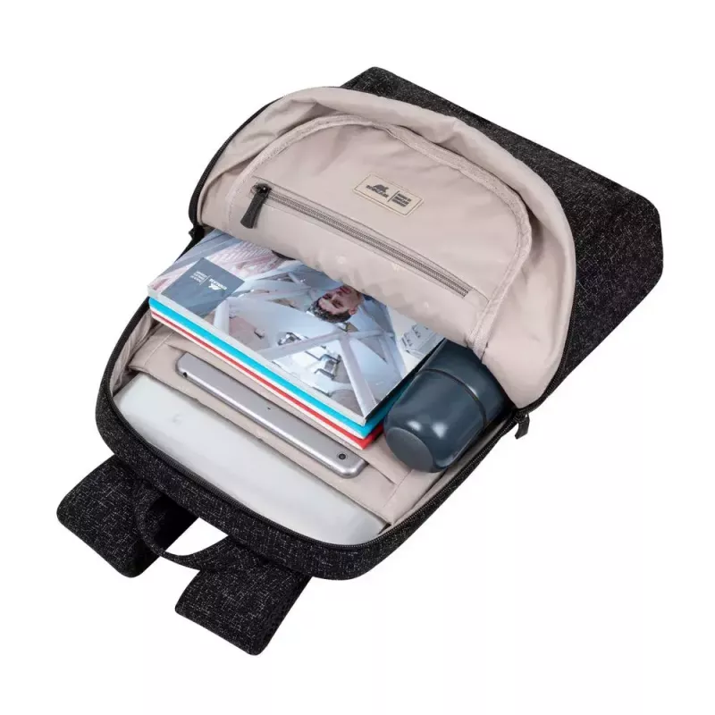 Rivacase Anvik 7923 kannettavan tietokoneen reppu, 13,3 tuumaa (33,8 cm), musta