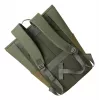 Matkareppu Rivacase Eden oliivi PU-nahka polyesteri rPET 250x160x430mm