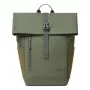 Matkareppu Rivacase Eden oliivi PU-nahka polyesteri rPET 250x160x430mm