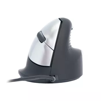 R-Go Tools ergonominen hiiri R-Go HE Break Break-ohjelmistolla, keskikoko (käsikoko 165-185 mm), oikeakätinen, johdollinen, musta