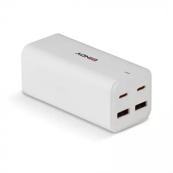 Laturi Lindy 100W 4-porttinen USB Type A & C GaN-laturi sisäkäyttöön AC Universal