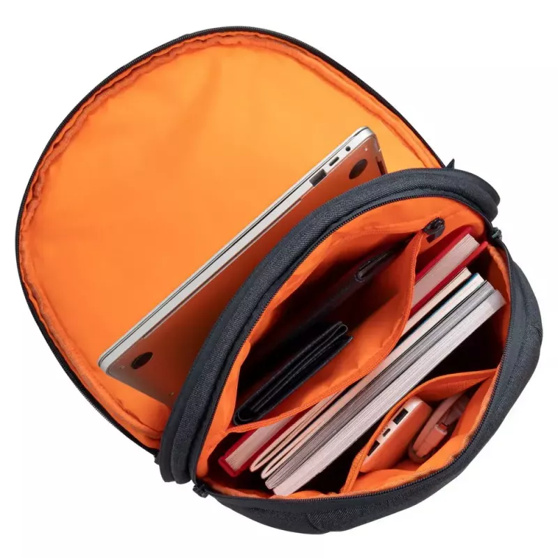 Rivacase Galapagos 7723 kannettavan tietokoneen reppu 35,6 cm (14"), tummanharmaa