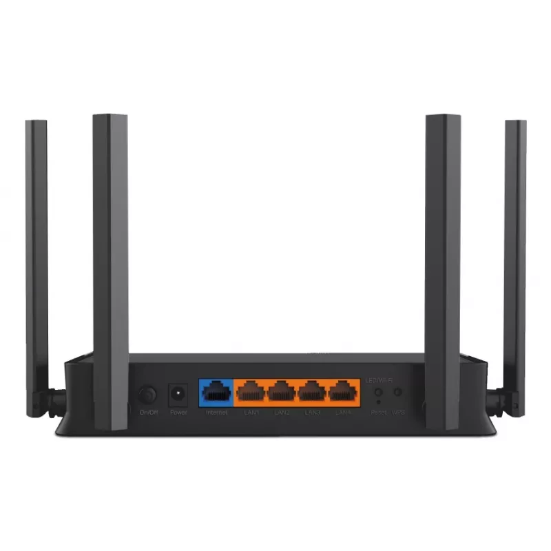 TP-Link Archer BE220 WLAN-reititin Gigabit Ethernet dualband (2,4 GHz / 5 GHz) musta