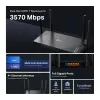TP-Link Archer BE220 WLAN-reititin Gigabit Ethernet dualband (2,4 GHz / 5 GHz) musta