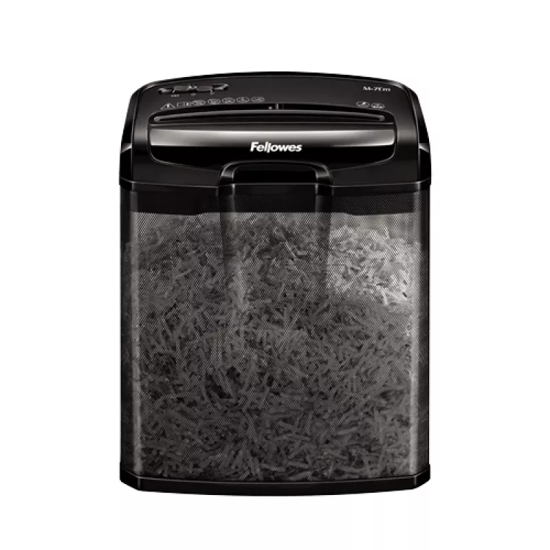 Fellowes M-7Cm silppuri silppuleikkaus musta
