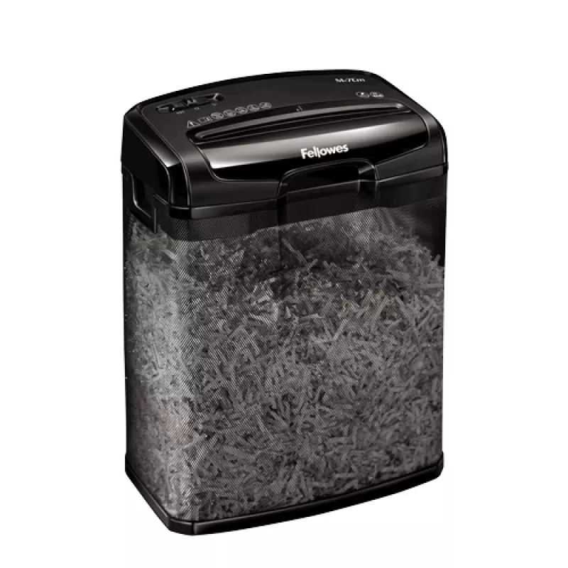 Fellowes M-7Cm silppuri silppuleikkaus musta