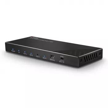 HDMI-jakaja Lindy 4 Port HDMI 18G Splitter