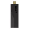 USB-tikku MSI BE6500 WiFi7 USB 3.2 Gen 1 Dongle musta