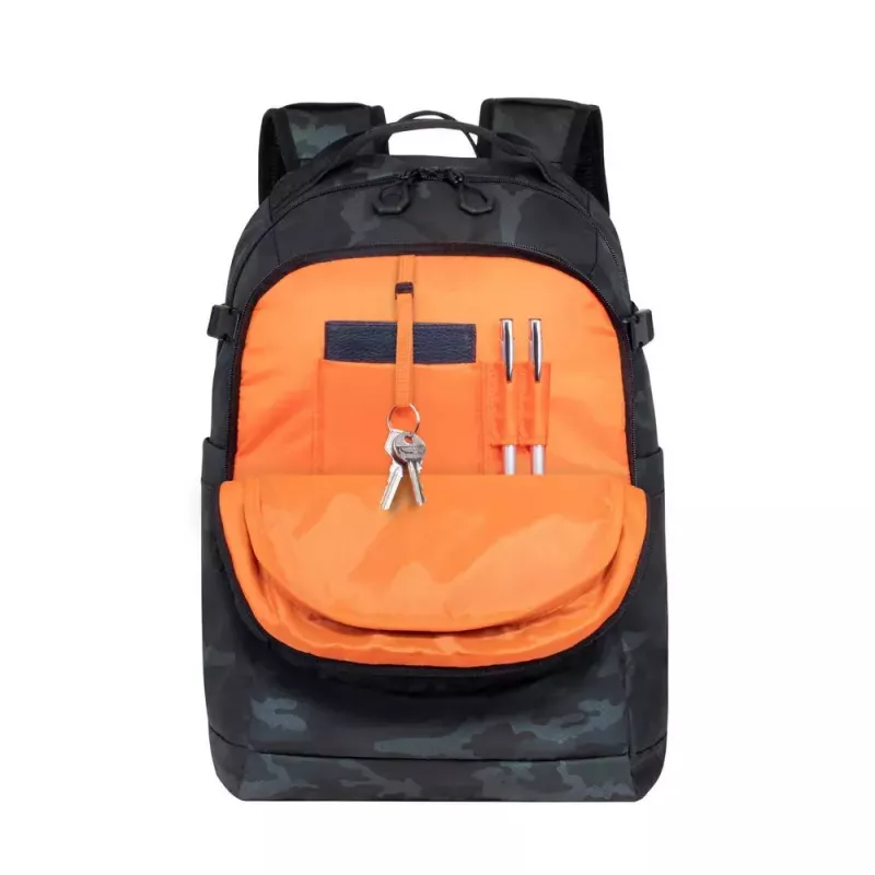 Reppu Rivacase Sherwood Camouflage polyesteri 320x220x480mm