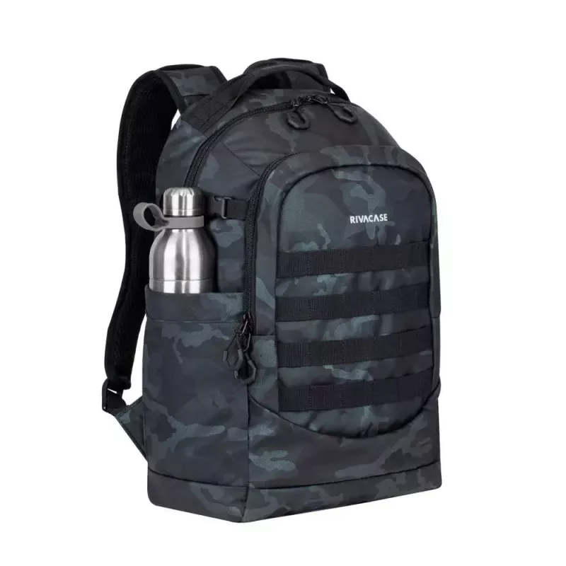 Reppu Rivacase Sherwood Camouflage polyesteri 320x220x480mm