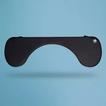 R-Go Tools käsinoja R-Go, ergonominen, symmetrinen, vatsa-aukolla, pehmeä vaahtomuovi, musta