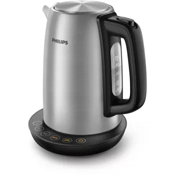 Sähköinen vedenkeitin Philips HD9359/90 1,7 L, 2200 W, ruostumaton teräsrunko, musta metallic