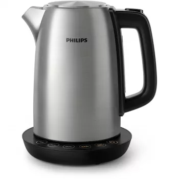 Sähköinen vedenkeitin Philips HD9359/90 1,7 L, 2200 W, ruostumaton teräsrunko, musta metallic
