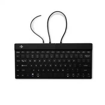 R-Go Tools ergonominen näppäimistö R-Go Split Break v2 Break-ohjelmistolla, ergonominen jaettu näppäimistö, QWERTY (US), johdollinen, musta