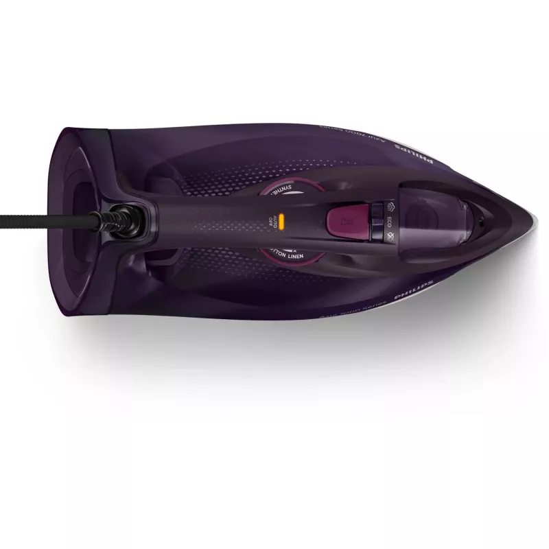 Philips 7000-sarja DST7061/30 silitysrauta höyrysilitysrauta SteamGlide Elite -silityspohja 3000 W violetti