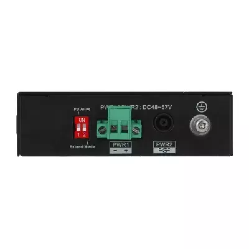 Dahua Technology PoE PFS3106-4ET-60-V2 verkkokytkin hallitsematon L2 Fast Ethernet (10/100) musta