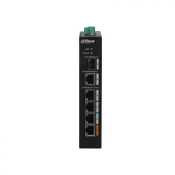 Dahua Technology PoE PFS3106-4ET-60-V2 verkkokytkin hallitsematon L2 Fast Ethernet (10/100) musta