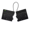 R-Go Tools ergonominen näppäimistö R-Go Split Break tauko-ohjelmistolla, ergonominen jaettu näppäimistö, QWERTY (US), Bluetooth, musta