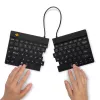 R-Go Tools ergonominen näppäimistö R-Go Split Break tauko-ohjelmistolla, ergonominen jaettu näppäimistö, QWERTY (US), Bluetooth, musta