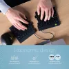 R-Go Tools ergonominen näppäimistö R-Go Split Break tauko-ohjelmistolla, ergonominen jaettu näppäimistö, QWERTY (US), Bluetooth, musta