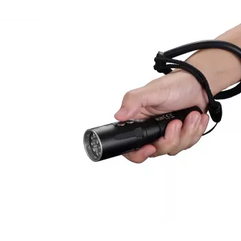 Käsivalaisin Nitecore DL20 LED 1000 lm, 9 h akunkesto, musta, 135,5 g