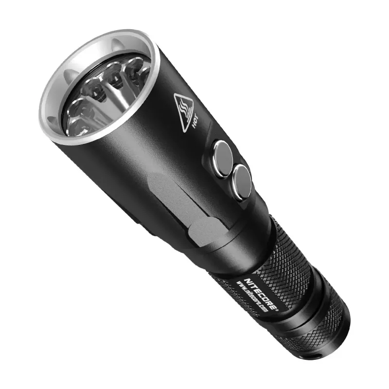 Käsivalaisin Nitecore DL20 LED 1000 lm, 9 h akunkesto, musta, 135,5 g