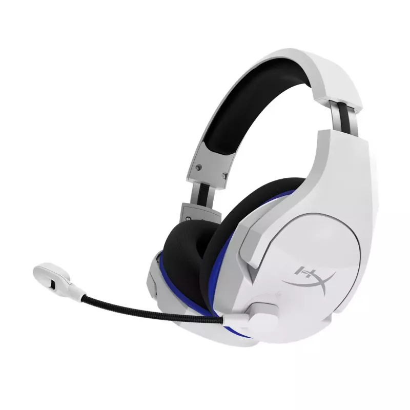HyperX Cloud Stinger Core – langaton pelikuuloke (valkoinen-sininen) – PS5-PS4