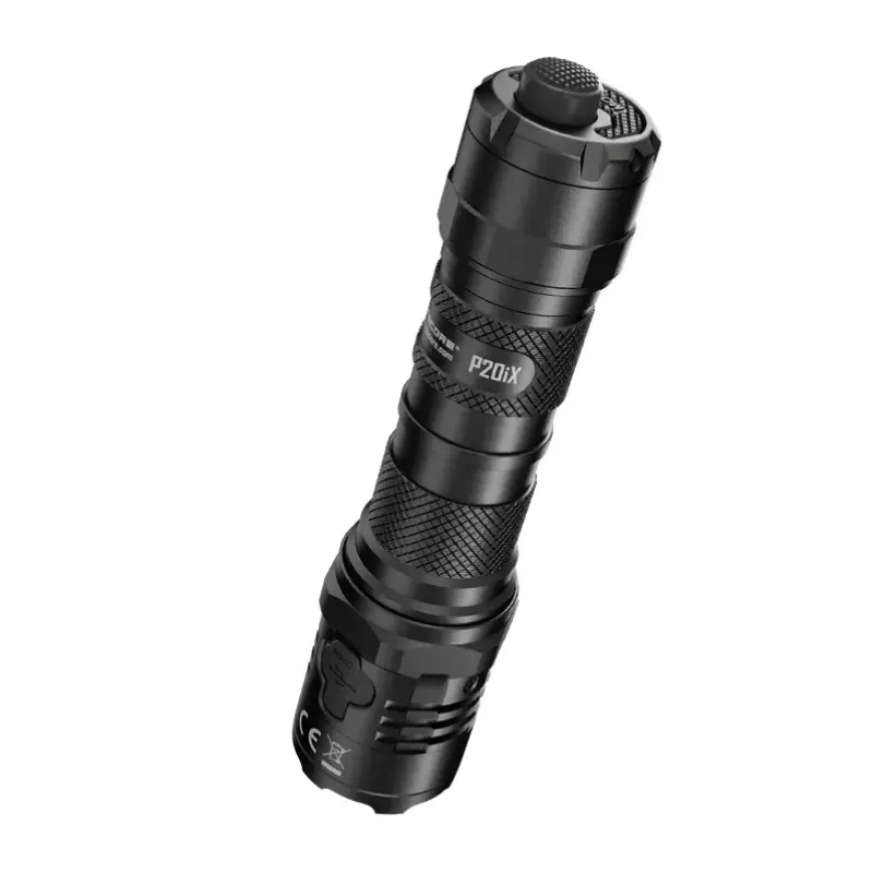 Taktinen taskulamppu Nitecore P20iX musta 4000 lm USB ladattava