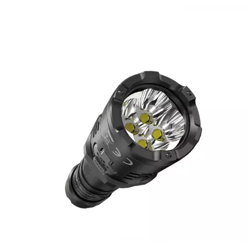 Taktinen taskulamppu Nitecore P20iX musta 4000 lm USB ladattava