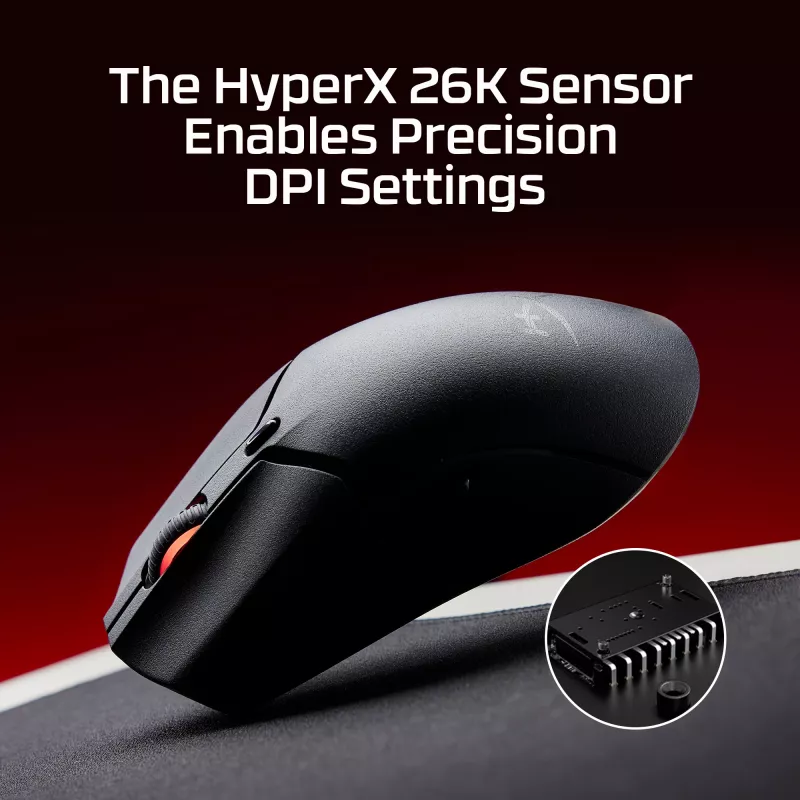 HyperX Pulsefire Haste 2 Mini langaton pelihiiri, musta