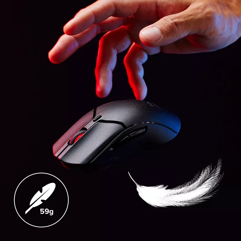 HyperX Pulsefire Haste 2 Mini langaton pelihiiri, musta