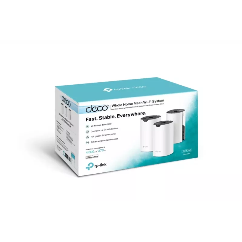 TP-Link AC1200 koko kodin Mesh-WLAN-järjestelmä, 3 kpl:n pakkaus