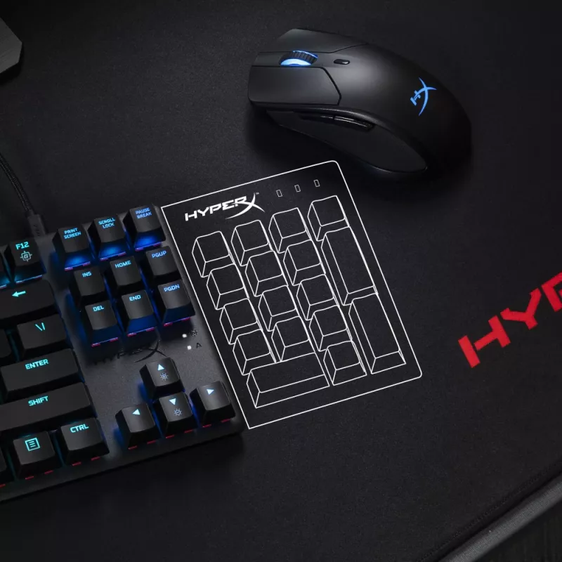 HyperX Alloy Origins Core – mekaaninen pelinäppäimistö – HX Blue (US-asettelu)
