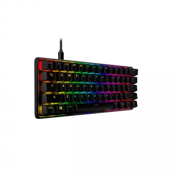 HyperX Alloy Origins 60 – mekaaninen pelinäppäimistö – HX Red (US-asettelu)