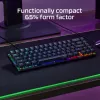 HyperX Alloy Origins 65 – mekaaninen pelinäppäimistö – HX Red (US-asettelu)