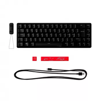 HyperX Alloy Origins 65 mekaaninen pelinäppäimistö HX Red johdollinen RGB
