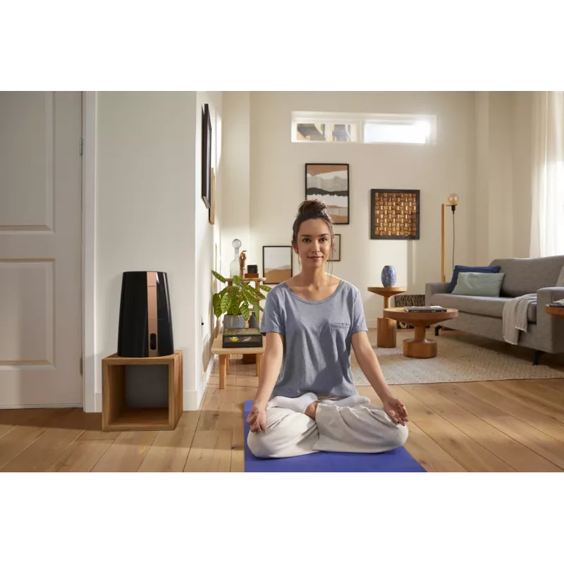 Philips 3000 series HU3918/10 ilmankostutin siipipyörä 3 L musta 25 W